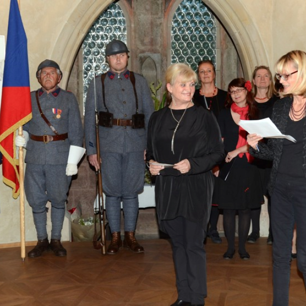 Zita Suchánková, ředitelka muzea především děkovala; Foto: SMR – A. Hůlka Zita Suchánková, ředitelka muzea především děkovala; Foto: SMR – A. Hůlka
