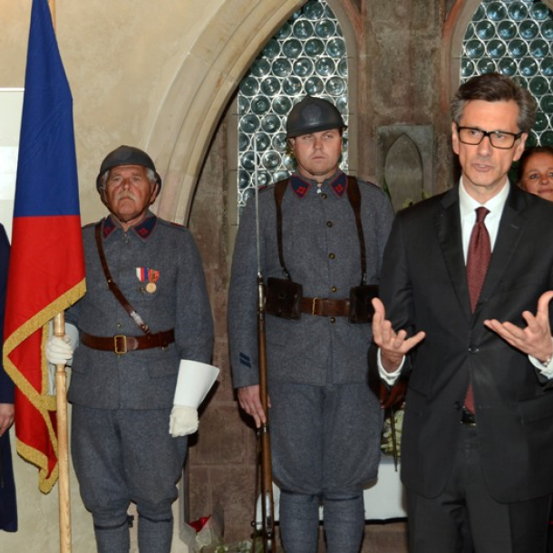 Jeho Excelence pan Jean-Pierre Asvazadourian, velvyslanec Francie v ČR; Foto: SMR – A. Hůlka Jeho Excelence pan Jean-Pierre Asvazadourian, velvyslanec Francie v ČR; Foto: SMR – A. Hůlka
