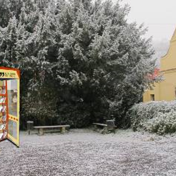 Knihobudka - vizualizace Knihobudka - vizualizace
