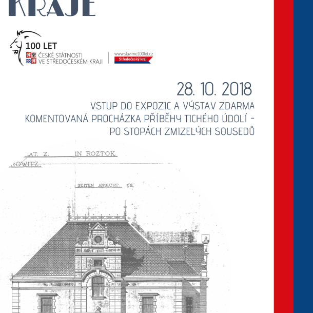 Den Středočeského kraje ve Středočeském muzeu v Roztokách u Prahy Den Středočeského kraje ve Středočeském muzeu v Roztokách u Prahy_100 let založení republiky