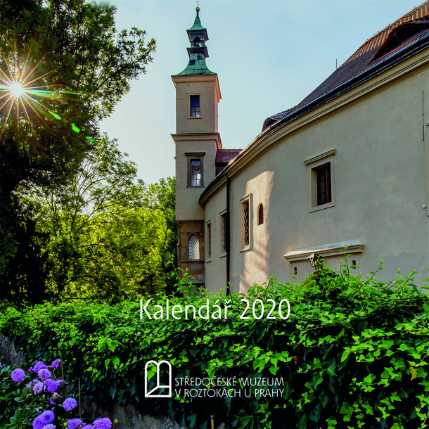 Kalendář s programem Středočeského muzea v Roztokách u Prahy na rok 2020
