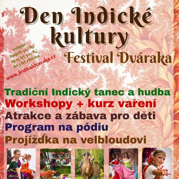 Den indické kultury 2019 - Festival Dváraka Den indické kultury 2019 - Festival Dváraka