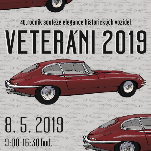 Veteráni 2019. Jubilejní 40. ročník soutěže elegance historických vozidel Veteráni 2019. Jubilejní 40. ročník soutěže elegance historických vozidel v Roztokách