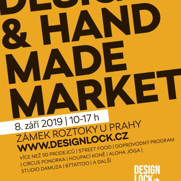 DESIGN LOCK / design a hand-made market na zámku v Roztokách DESIGN LOCK / design a hand-made market