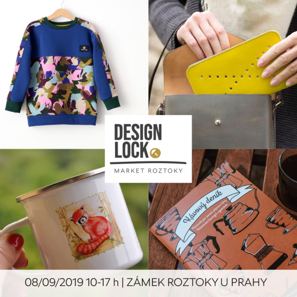 DESIGN LOCK / design a hand-made market na zámku v Roztokách DESIGN LOCK / design a hand-made market