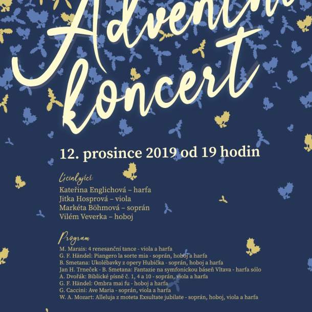 Adventní koncert ve Středočeském muzeu v Roztokách u Prahy Adventní koncert ve Středočeském muzeu v Roztokách u Prahy