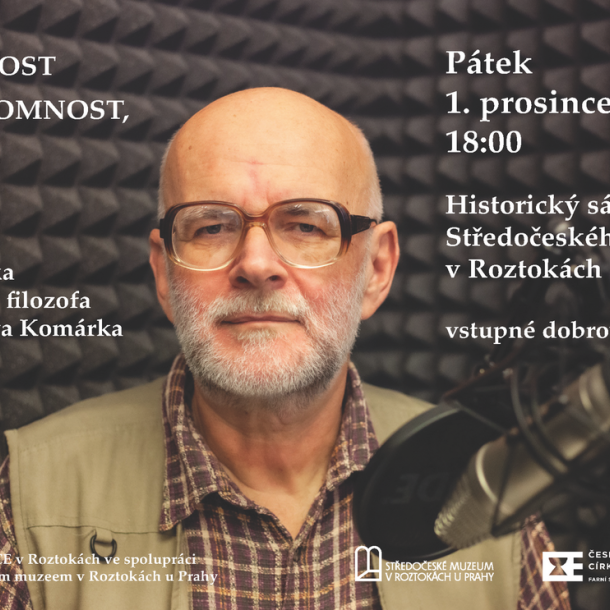 Přednáška prof. Stanislava Komárka v Roztokách Přednáška prof. Stanislava Komárka v Roztokách