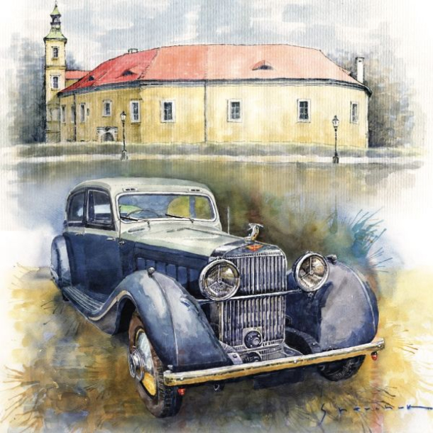 Veteráni 2025 | 46. ročník Soutěže elegance historických vozidel v Roztokách