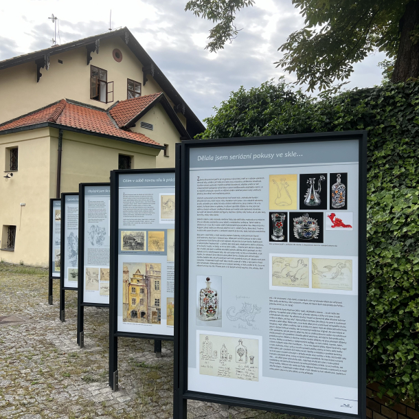 Výstava Zdenka Braunerová... tužkou, uhlem, štětcem, rydlem... 