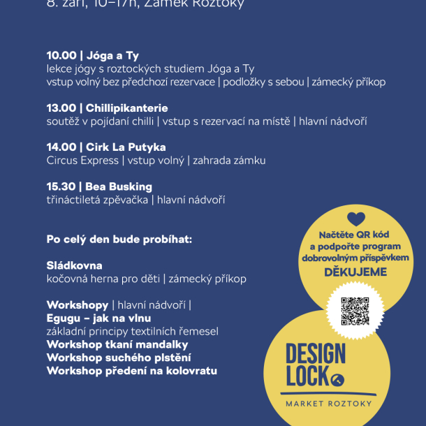DESIGN LOCK Podzim 2024 | program DESIGN LOCK Podzim 2024 | program