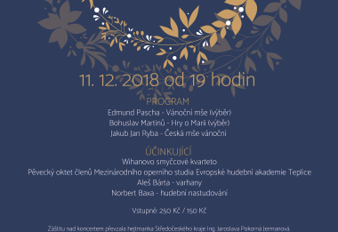 Adventní koncert ve Středočeském muzeu v Roztokách u Prahy
